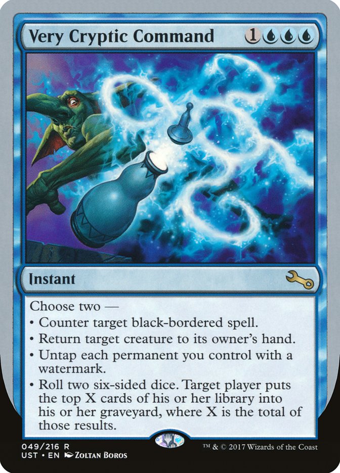 Very Cryptic Command (Counter) [Unstable] - Magic: The Gathering - Card Brawlers | Quebec | Canada |