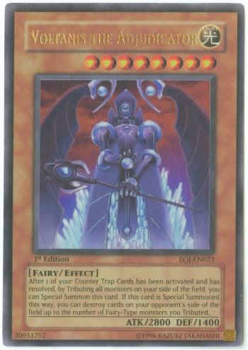 Voltanis the Adjudicator [EOJ-EN023] Ultra Rare - Yu-Gi-Oh! - Card Brawlers | Quebec | Canada |