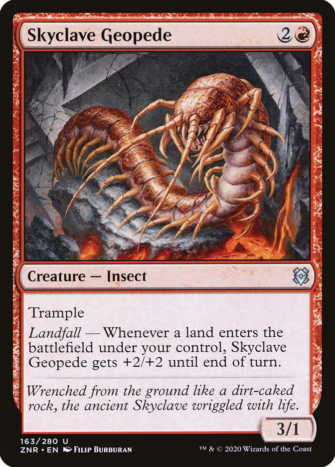 Skyclave Geopede [Zendikar Rising] - Magic: The Gathering - Card Brawlers | Quebec | Canada |