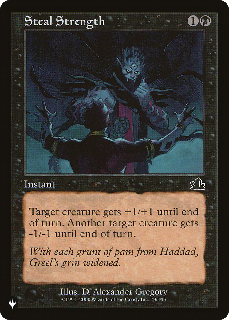 Steal Strength [The List] - Magic: The Gathering - Card Brawlers | Quebec | Canada |