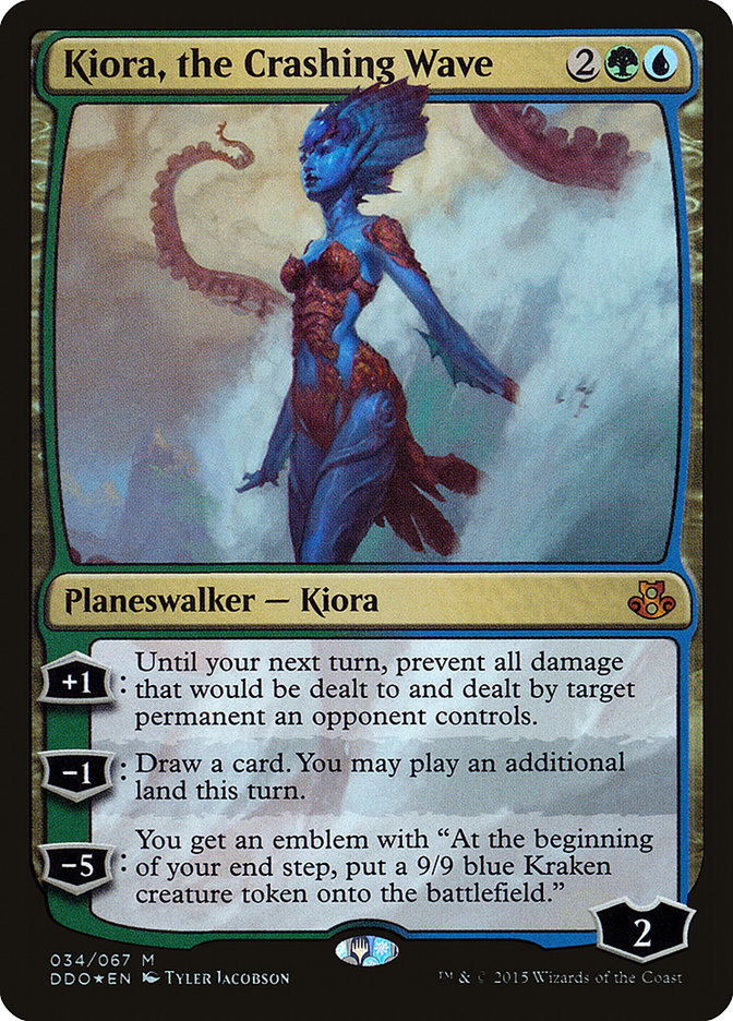 Kiora, the Crashing Wave [Duel Decks: Elspeth vs. Kiora] - Magic: The Gathering - Card Brawlers | Quebec | Canada |