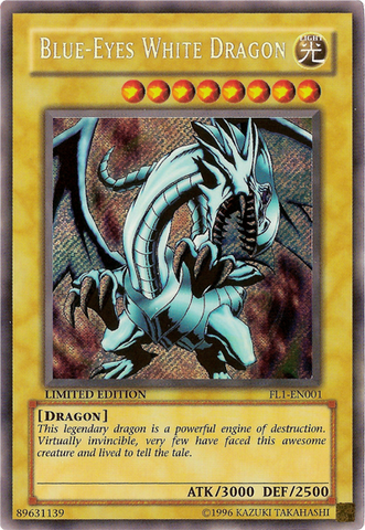 Blue-Eyes White Dragon [FL1-EN001] Secret Rare - Yu-Gi-Oh! - Card Brawlers | Quebec | Canada |