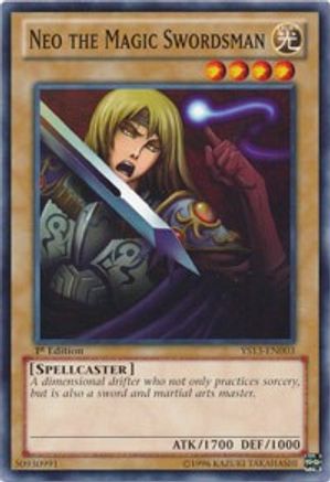 Neo the Magic Swordsman [YS13-EN003] Common - Yu-Gi-Oh! - Card Brawlers | Quebec | Canada |