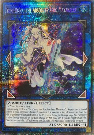 Yuki-Onna, the Absolute Zero Mayakashi [RA05-EN057] Starlight Rare - Rarity Collection 5 - Card Brawlers | Quebec | Canada |
