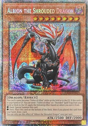 Albion the Shrouded Dragon [RA05-EN019] Starlight Rare - Rarity Collection 5 - Card Brawlers | Quebec | Canada |