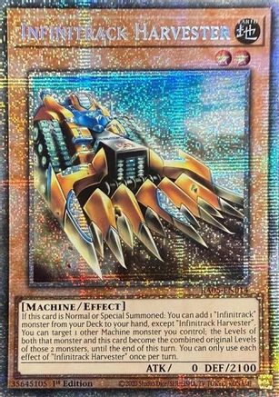 Infinitrack Harvester [RA05-EN014] Starlight Rare - Rarity Collection 5 - Card Brawlers | Quebec | Canada |