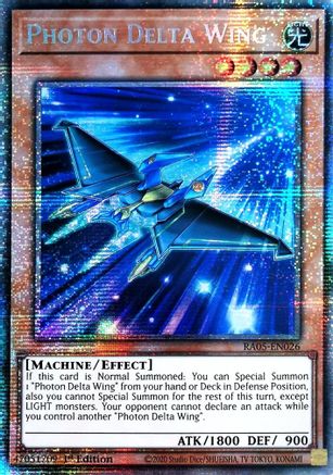 Photon Delta Wing [RA05-EN026] Starlight Rare - Rarity Collection 5 - Card Brawlers | Quebec | Canada |