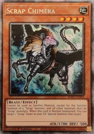 Scrap Chimera [RA05-EN005] Starlight Rare - Rarity Collection 5 - Card Brawlers | Quebec | Canada |