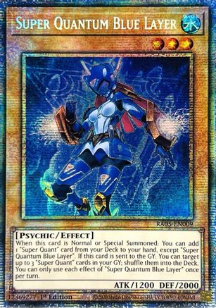Super Quantum Blue Layer [RA05-EN009] Starlight Rare - Rarity Collection 5 - Card Brawlers | Quebec | Canada |
