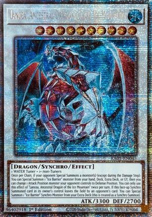Lancea, Ancestral Dragon of the Ice Mountain [RA05-EN045] Starlight Rare - Rarity Collection 5 - Card Brawlers | Quebec | Canada |