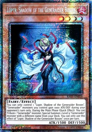 Loptr, Shadow of the Generaider Bosses [RA05-EN051] Starlight Rare - Rarity Collection 5 - Card Brawlers | Quebec | Canada |