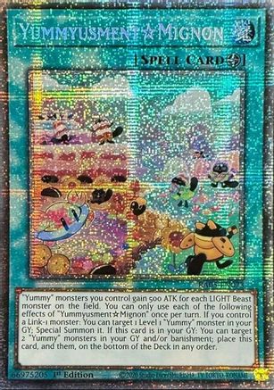 YummyusmentMignon [RA05-EN073] Starlight Rare - Rarity Collection 5 - Card Brawlers | Quebec | Canada |