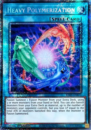 Heavy Polymerization [RA05-EN071] Starlight Rare - Rarity Collection 5 - Card Brawlers | Quebec | Canada |