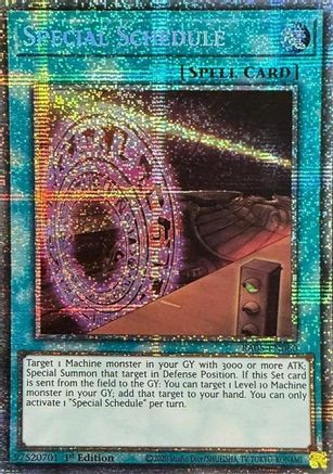 Special Schedule [RA05-EN060] Starlight Rare - Rarity Collection 5 - Card Brawlers | Quebec | Canada |