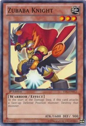 Zubaba Knight [YS13-EN012] Common - Yu-Gi-Oh! - Card Brawlers | Quebec | Canada |