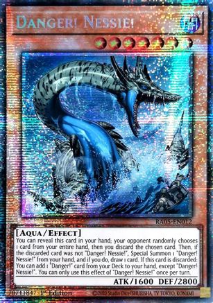 Danger! Nessie! [RA05-EN012] Starlight Rare