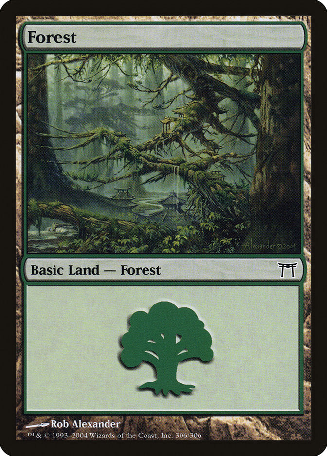 Forest (306) [Champions of Kamigawa] - Magic: The Gathering - Card Brawlers | Quebec | Canada |