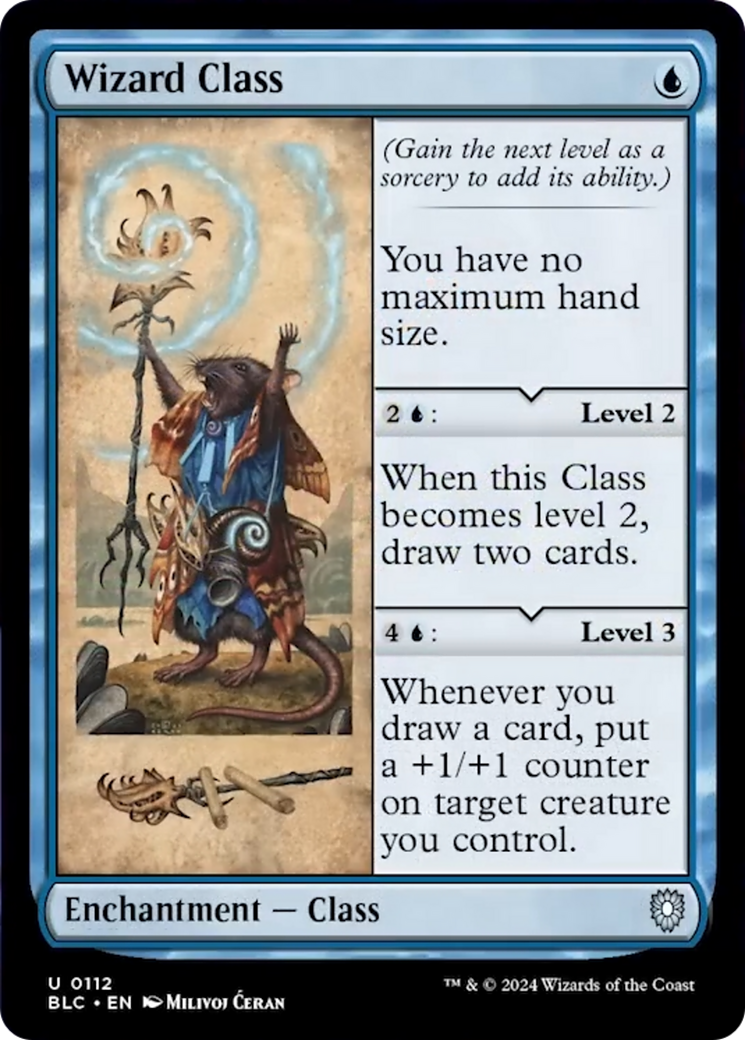 Wizard Class [Bloomburrow Commander] - Magic: The Gathering - Card Brawlers | Quebec | Canada |