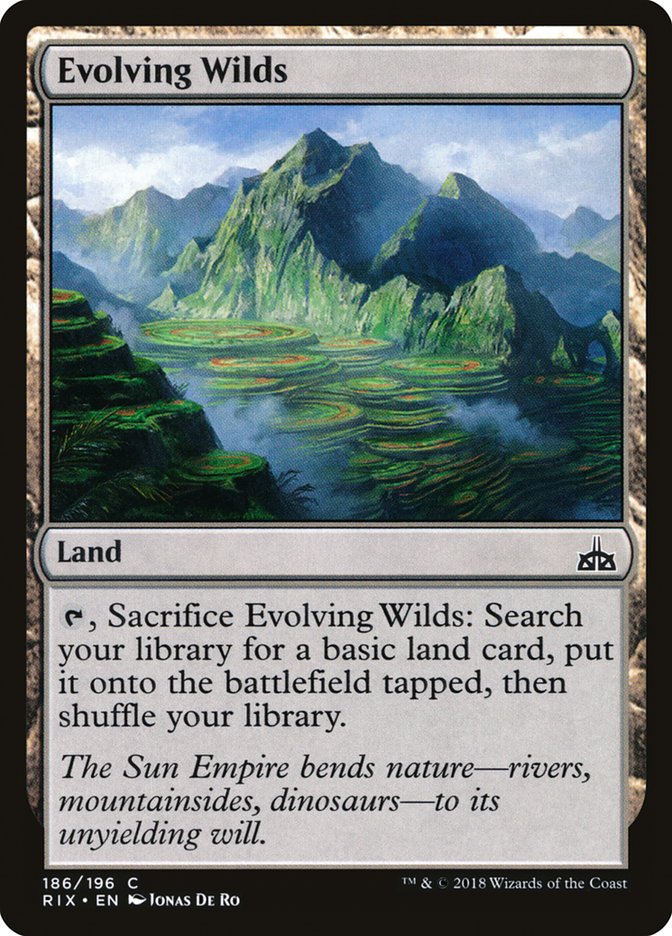Evolving Wilds [Rivals of Ixalan] - Magic: The Gathering - Card Brawlers | Quebec | Canada |