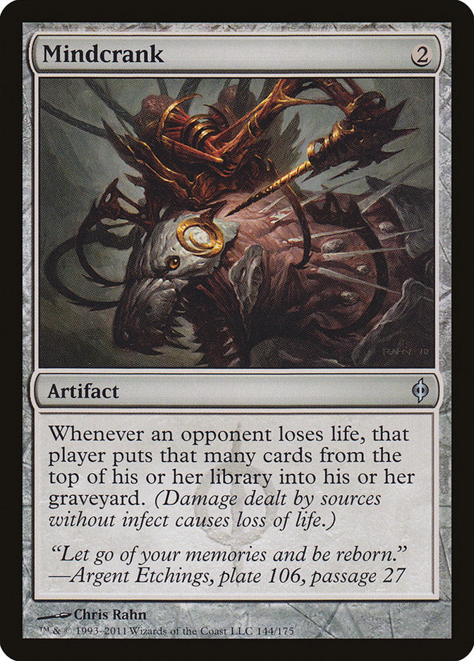 Mindcrank [New Phyrexia] - Magic: The Gathering - Card Brawlers | Quebec | Canada |