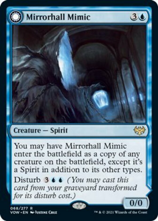Mirrorhall Mimic // Ghastly Mimicry [Innistrad: Crimson Vow] - Magic: The Gathering - Card Brawlers | Quebec | Canada |