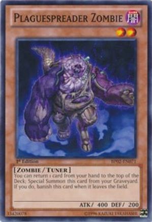 Plaguespreader Zombie [BP02-EN071] Common - Yu-Gi-Oh! - Card Brawlers | Quebec | Canada |