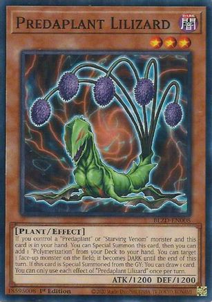 Predaplant Lilizard [BLZD-EN008] Common / Short Print - Blazing Dominion - Card Brawlers | Quebec | Canada |