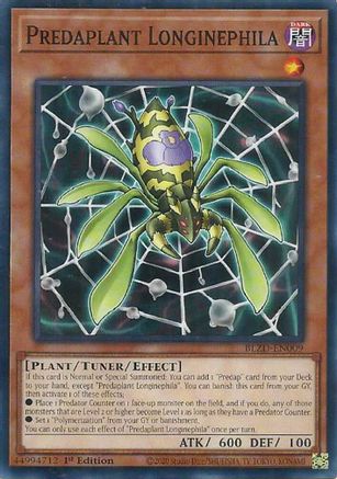 Predaplant Longinephila [BLZD-EN009] Common / Short Print - Blazing Dominion - Card Brawlers | Quebec | Canada |
