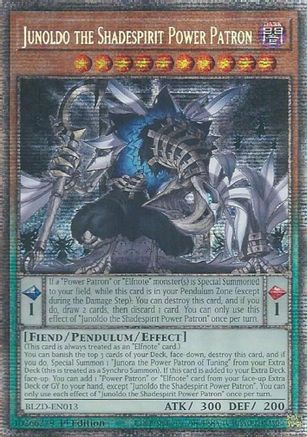 Junoldo the Shadespirit Power Patron [BLZD-EN013] Starlight Rare - Blazing Dominion - Card Brawlers | Quebec | Canada |