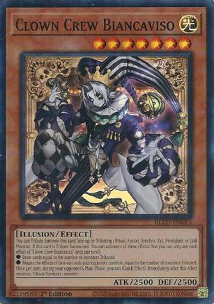 Clown Crew Biancaviso [BLZD-EN015] Super Rare - Blazing Dominion - Card Brawlers | Quebec | Canada |