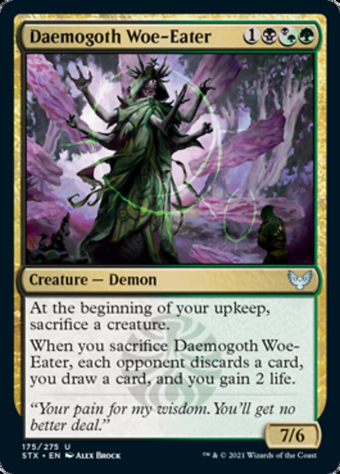 Daemogoth Woe-Eater [Strixhaven: School of Mages] - Magic: The Gathering - Card Brawlers | Quebec | Canada |