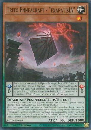 Trito Enneacraft - "exapatisIA" [BLZD-EN019] Common / Short Print - Blazing Dominion - Card Brawlers | Quebec | Canada |