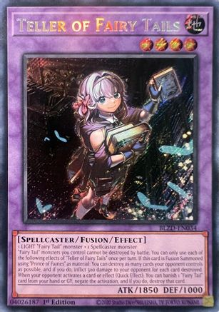 Teller of Fairy Tails [BLZD-EN034] Secret Rare - Blazing Dominion - Card Brawlers | Quebec | Canada |
