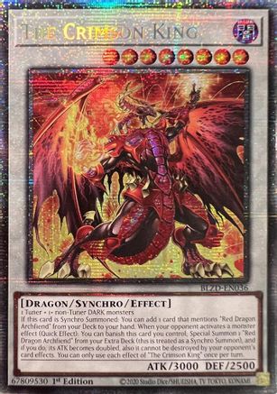 The Crimson King [BLZD-EN036] Starlight Rare - Blazing Dominion - Card Brawlers | Quebec | Canada |