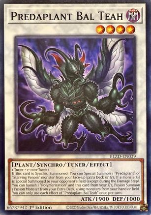 Predaplant Bal Teah [BLZD-EN039] Common / Short Print - Blazing Dominion - Card Brawlers | Quebec | Canada |