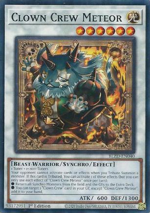 Clown Crew Meteor [BLZD-EN040] Common / Short Print - Blazing Dominion - Card Brawlers | Quebec | Canada |