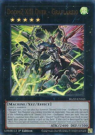 DoomZ XIII Over - Graflareio [BLZD-EN045] Ultra Rare - Blazing Dominion - Card Brawlers | Quebec | Canada |