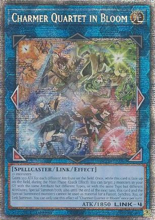 Charmer Quartet in Bloom [BLZD-EN050] Starlight Rare - Blazing Dominion - Card Brawlers | Quebec | Canada |