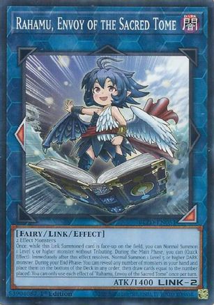 Rahamu, Envoy of the Sacred Tome [BLZD-EN051] Common / Short Print - Blazing Dominion - Card Brawlers | Quebec | Canada |