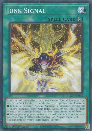 Junk Signal [BLZD-EN053] Common / Short Print - Blazing Dominion - Card Brawlers | Quebec | Canada |