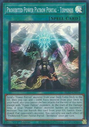 Prohibited Power Patron Portal - Terminus [BLZD-EN056] Super Rare - Blazing Dominion - Card Brawlers | Quebec | Canada |