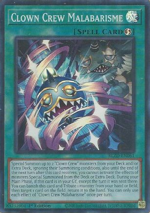 Clown Crew Malabarisme [BLZD-EN061] Super Rare - Blazing Dominion - Card Brawlers | Quebec | Canada |
