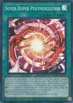 Super Duper Polymerization [BLZD-EN069] Super Rare - Blazing Dominion - Card Brawlers | Quebec | Canada |