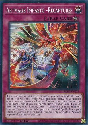 Artmage Impasto -Recapture- [BLZD-EN072] Common / Short Print - Blazing Dominion - Card Brawlers | Quebec | Canada |