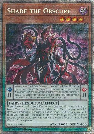 Shade the Obscure [BLZD-EN083] Starlight Rare - Blazing Dominion - Card Brawlers | Quebec | Canada |