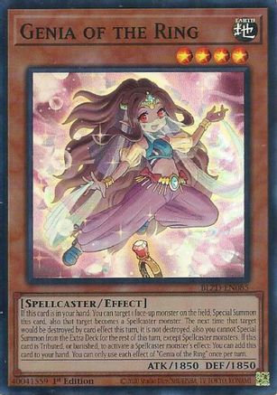 Genia of the Ring [BLZD-EN085] Super Rare - Blazing Dominion - Card Brawlers | Quebec | Canada |