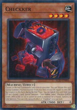 Checkker [BLZD-EN086] Common / Short Print - Blazing Dominion - Card Brawlers | Quebec | Canada |