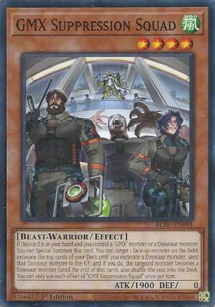 GMX Suppression Squad [BLZD-EN091] Common / Short Print - Blazing Dominion - Card Brawlers | Quebec | Canada |