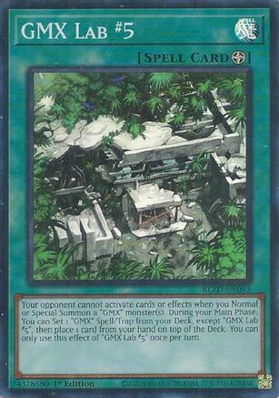 GMX Lab #5 [BLZD-EN095] Super Rare - Blazing Dominion - Card Brawlers | Quebec | Canada |