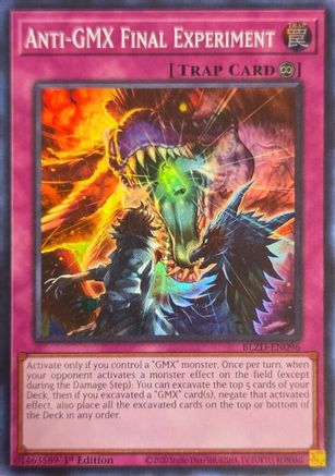 Anti-GMX Final Experiment [BLZD-EN096] Super Rare - Blazing Dominion - Card Brawlers | Quebec | Canada |